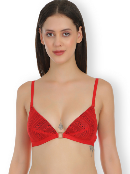 Premium Padded Metal Net Bra