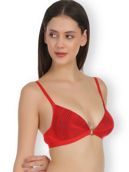 Premium Padded Metal Net Bra