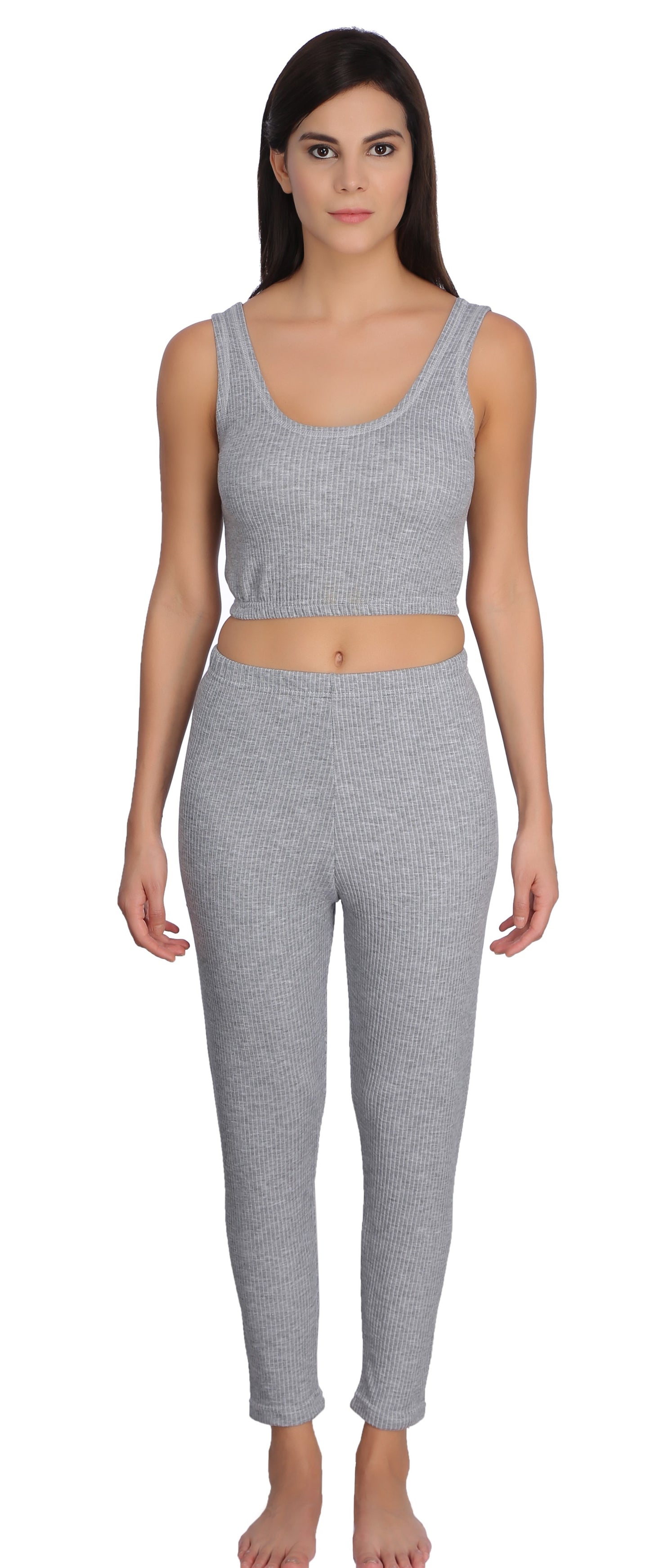 Thermal Crop Top & Legging Set