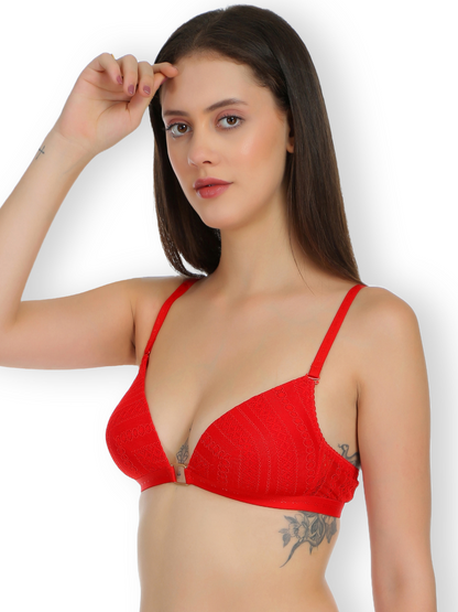 Premium Padded Metal Net Bra