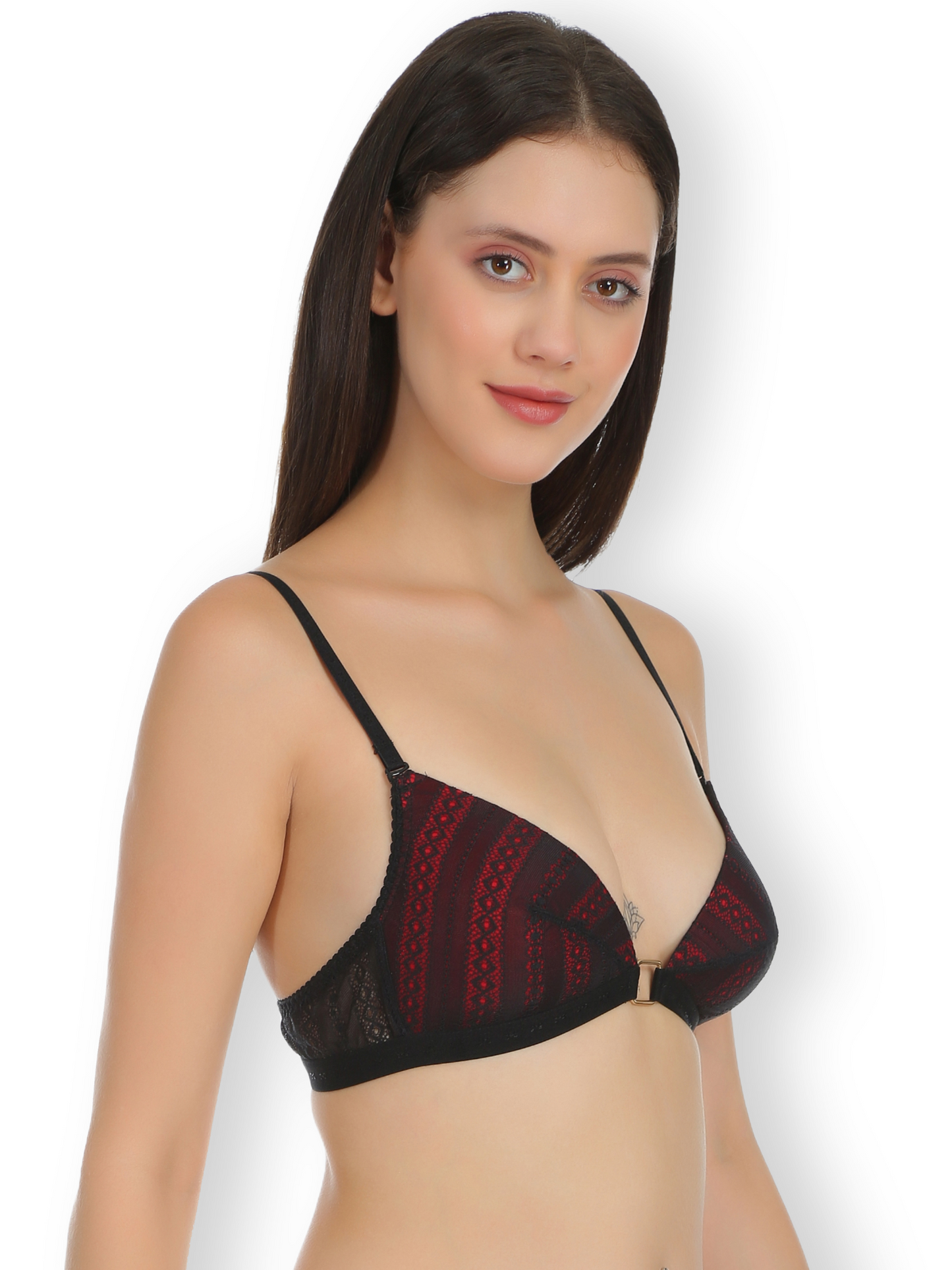 Premium Padded Metal Net Bra