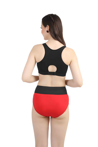 Sports bra & Tummy Tucker Panty Set