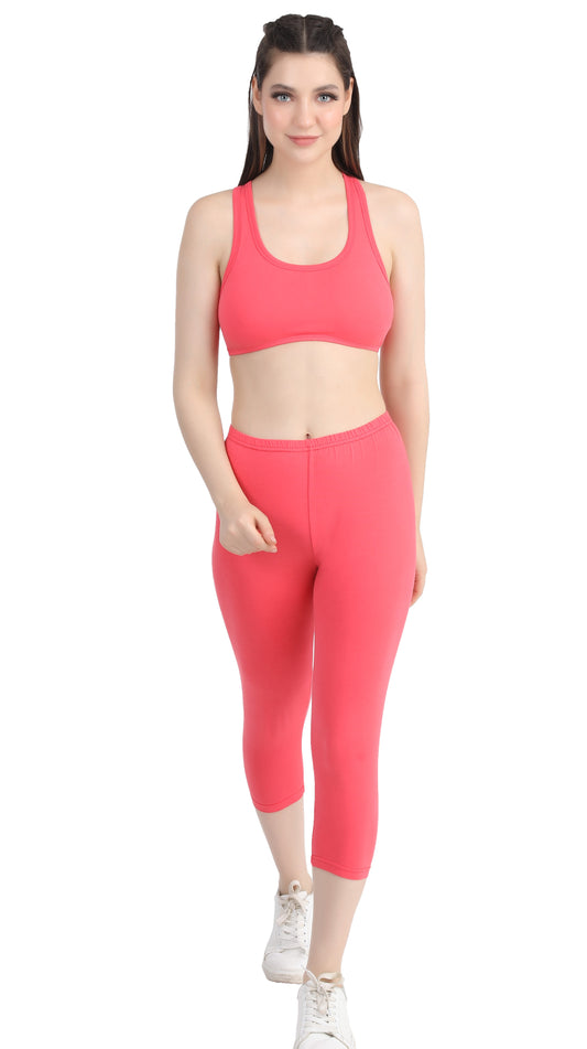 Set of Sports Bra & High-Waist Legging