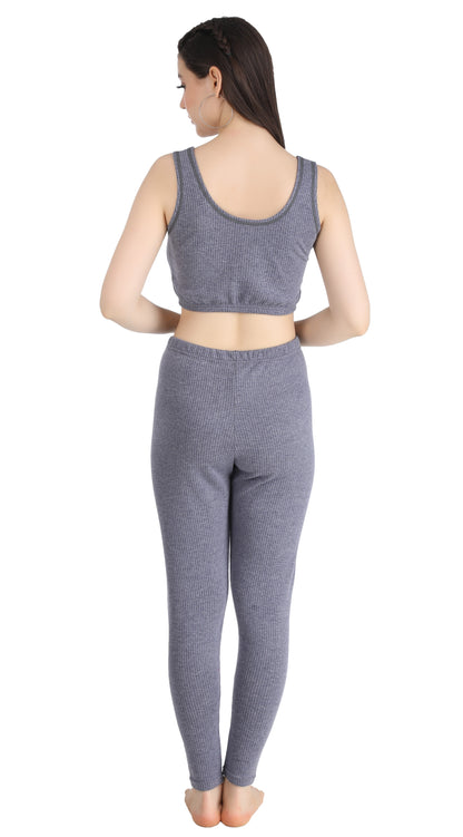 Thermal Crop Top & Legging Set