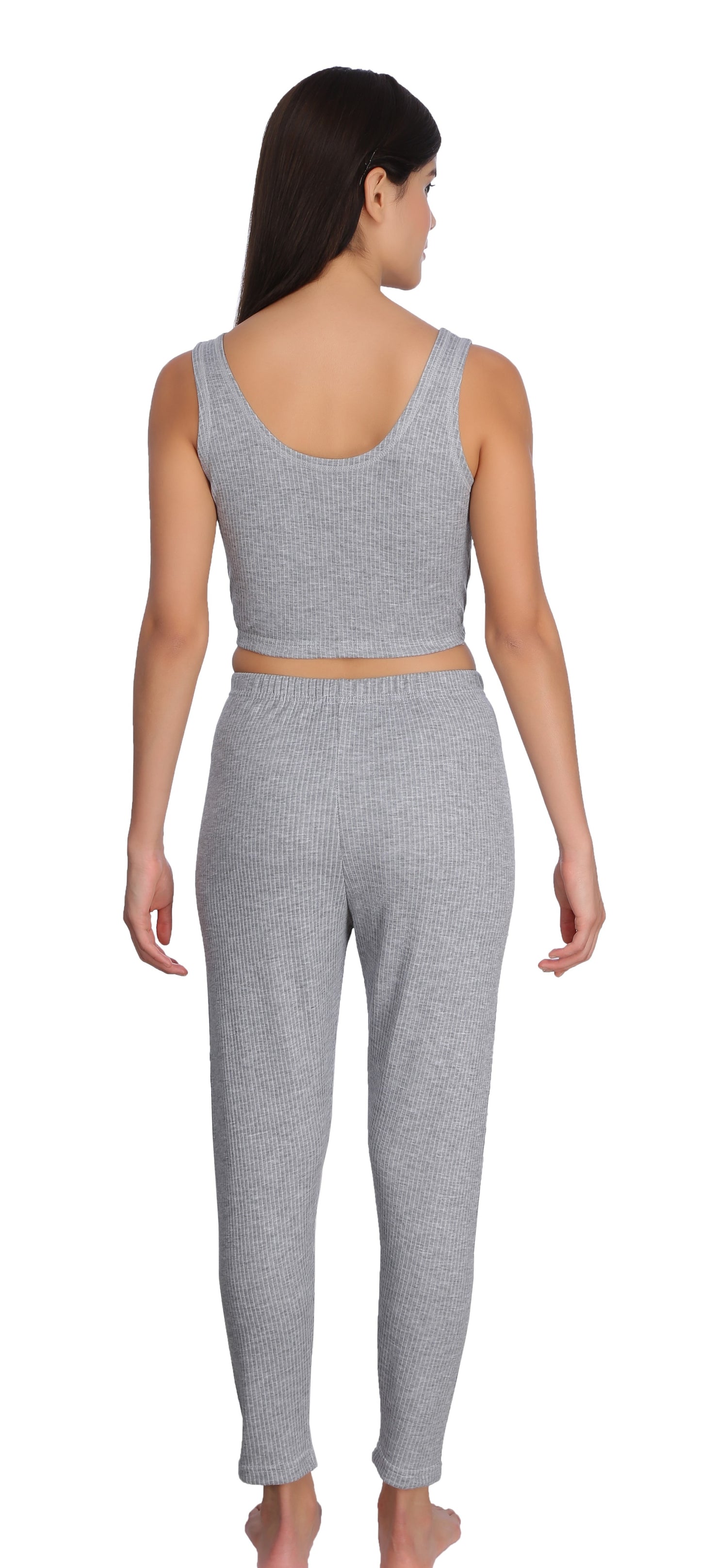 Thermal Crop Top & Legging Set