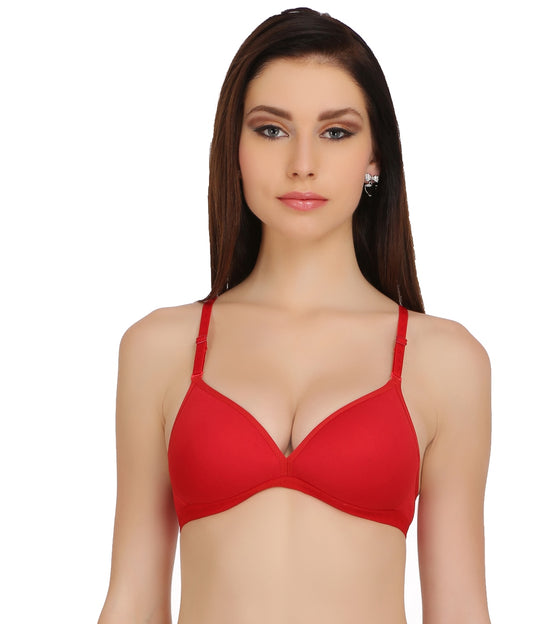 Padded Non-Wired Medium Coverage T-Shirt Bra | Colors