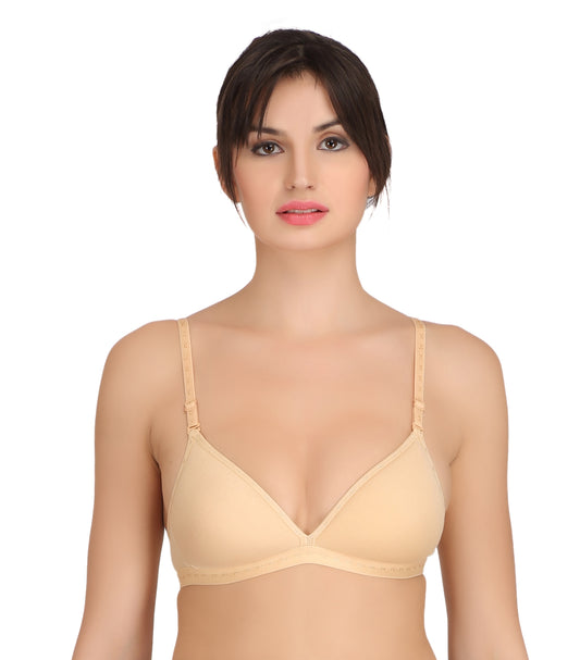 Padded Non-Wired Medium Coverage T-Shirt Bra | Basics