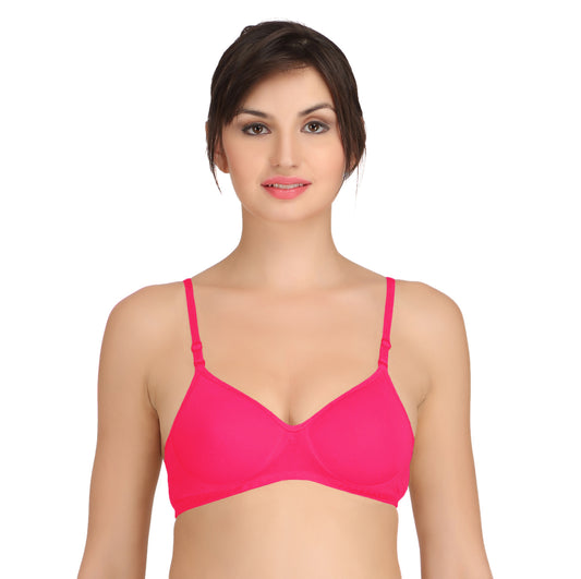 Padded Non-Wired Full Coverage T-Shirt Bra | Colors