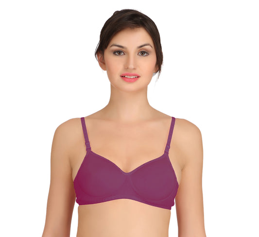 Padded Non-Wired Full Coverage T-Shirt Bra | Colors